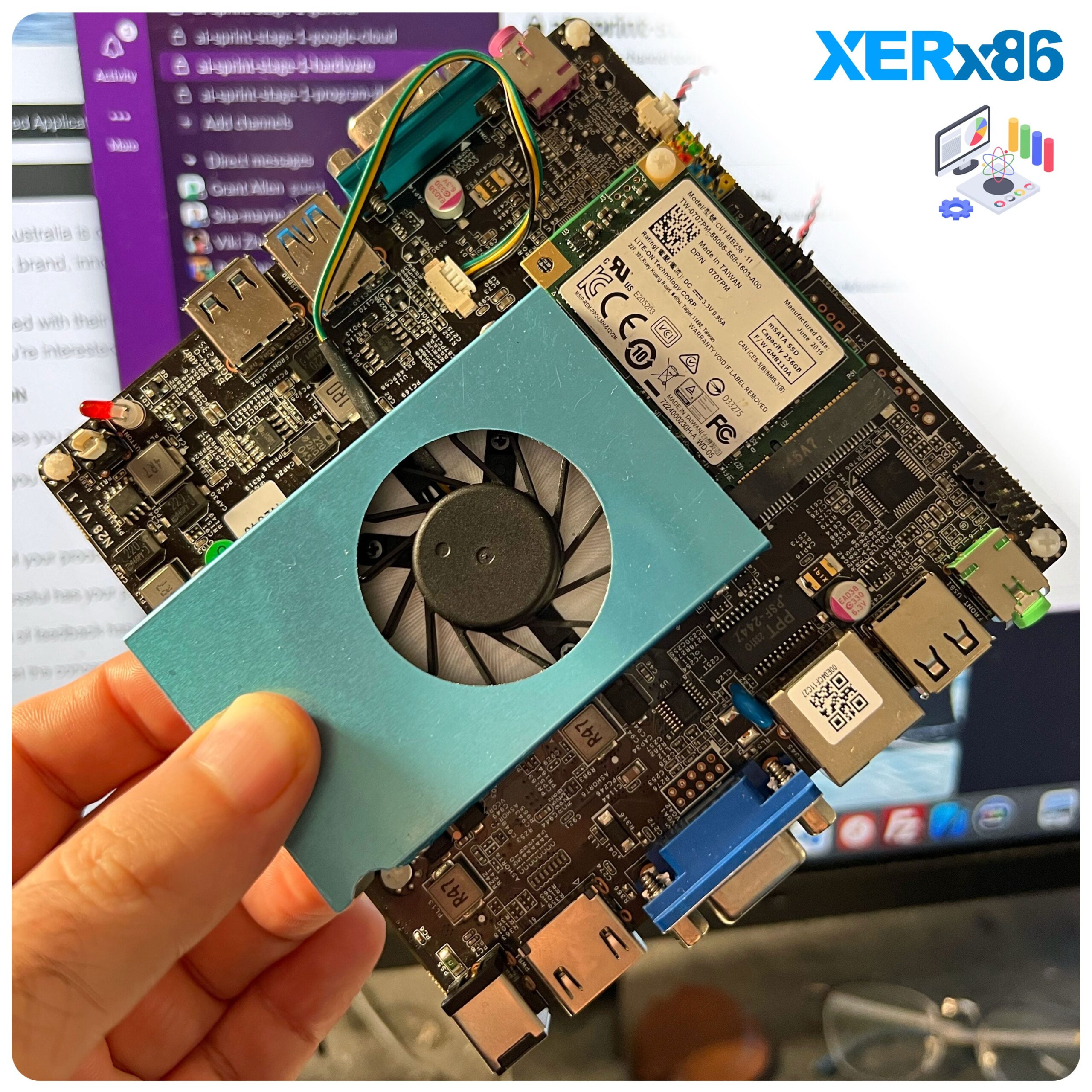 Xerx86 Nano ITX Intel SBC